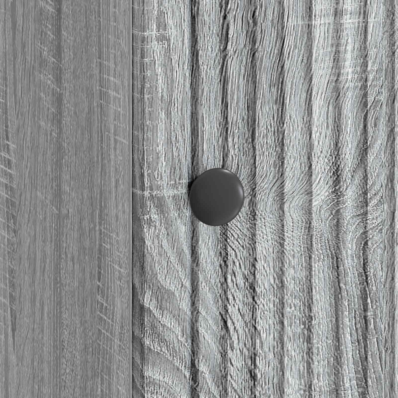 Nachttisch Graues Sonoma 43 x 34,5 x 50 cm Holzwerkstoff
