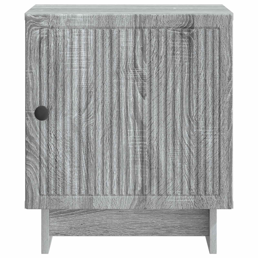 Nachttisch 2 pcs Graues Sonoma 43 x 34,5 x 50 cm Holzwerkstoff