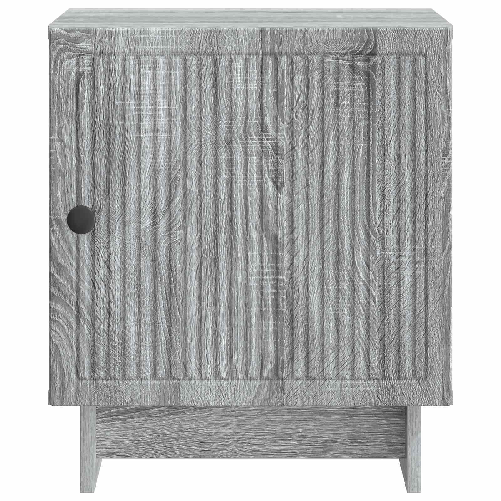Nachttisch 2 pcs Graues Sonoma 43 x 34,5 x 50 cm Holzwerkstoff