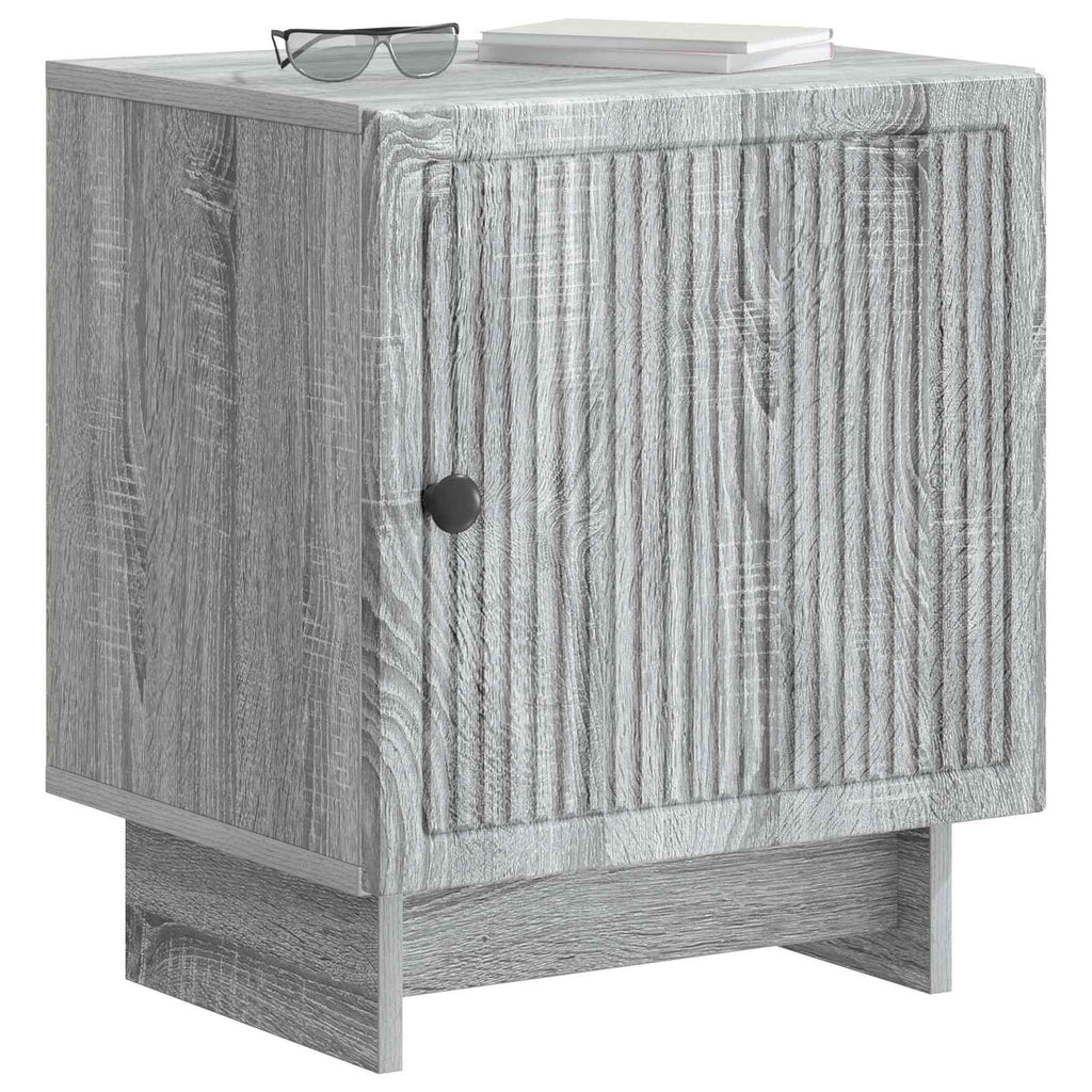 Nachttisch 2 pcs Graues Sonoma 43 x 34,5 x 50 cm Holzwerkstoff