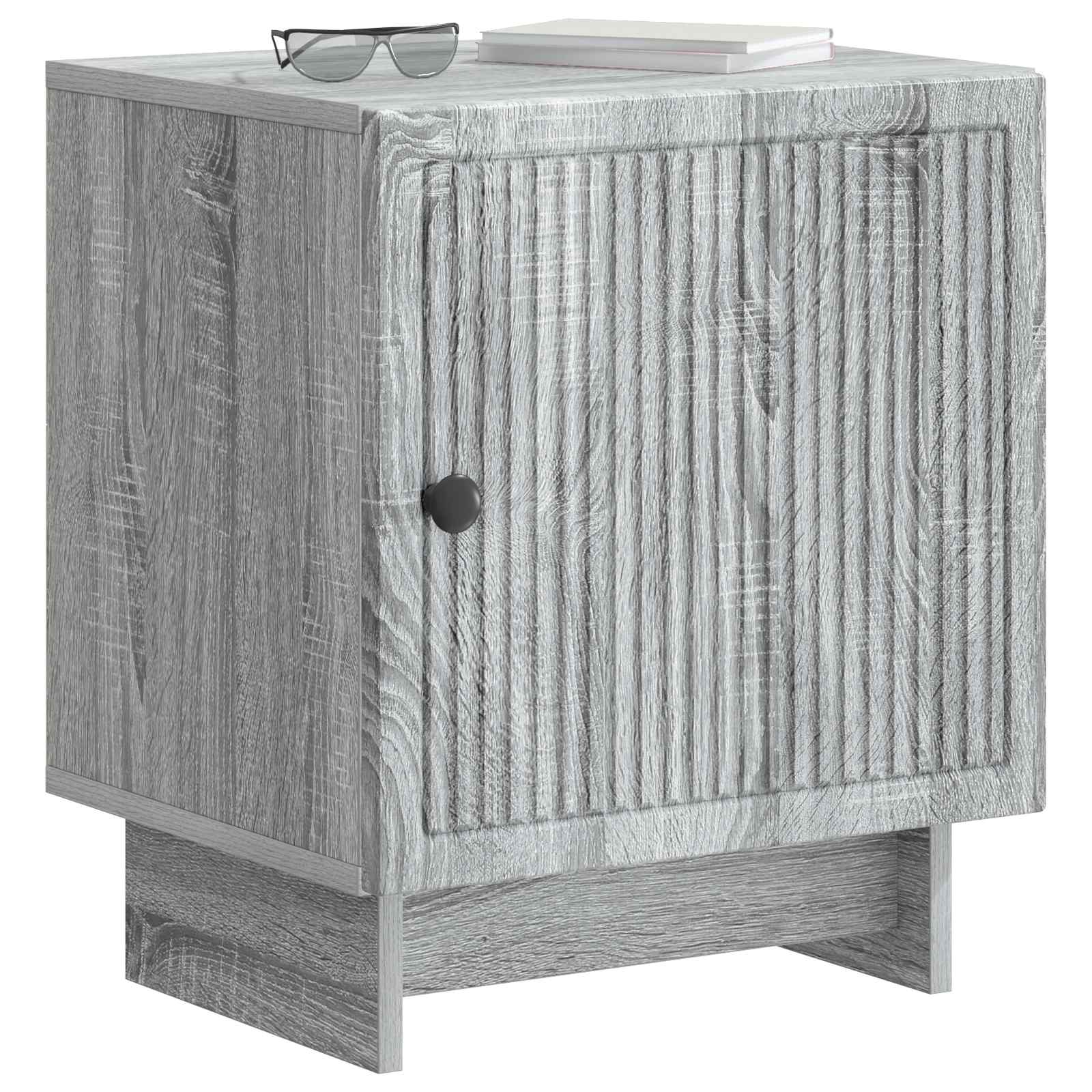 Nachttisch 2 pcs Graues Sonoma 43 x 34,5 x 50 cm Holzwerkstoff