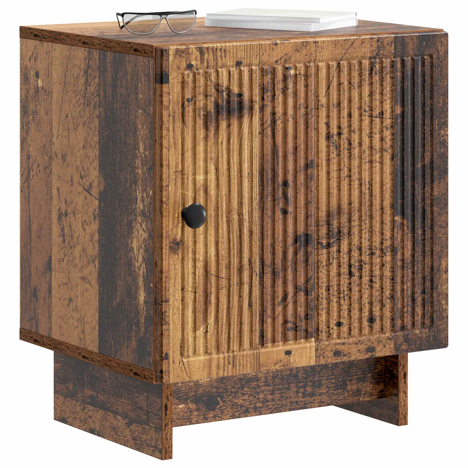 Nachttisch Altholz 43 x 34,5 x 50 cm Holzwerkstoff