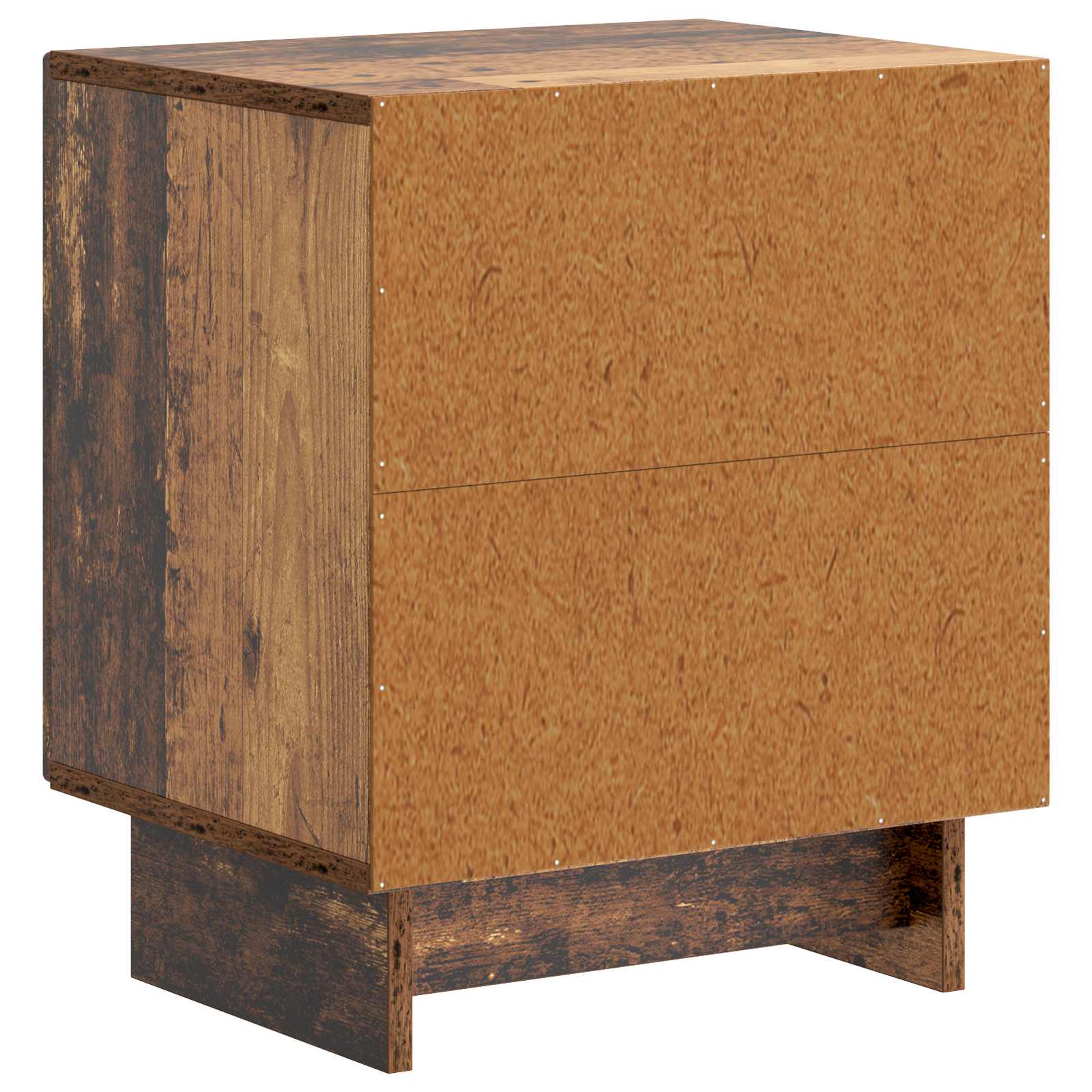 Nachttisch 2 pcs Altholz 43 x 34,5 x 50 cm Holzwerkstoff