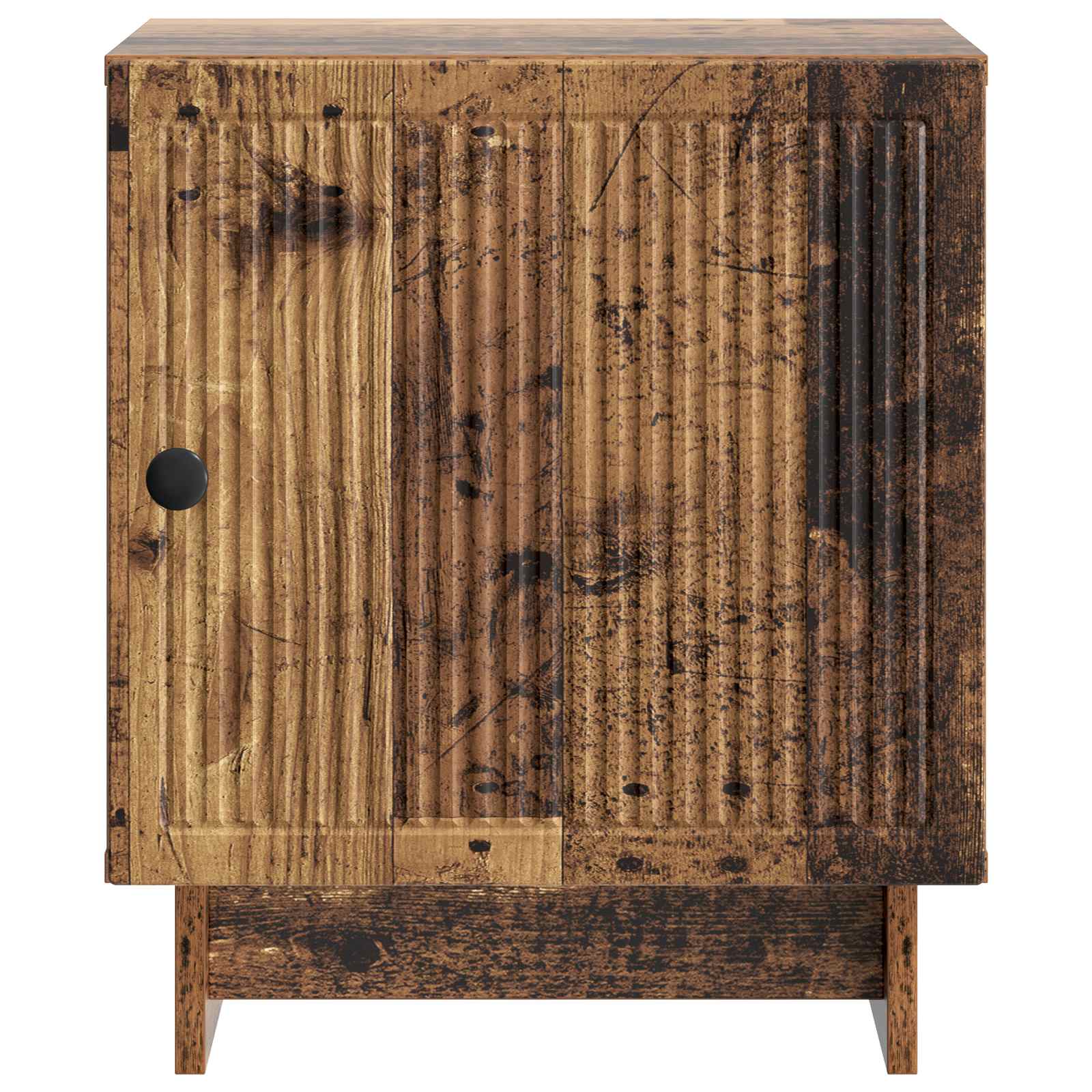 Nachttisch 2 pcs Altholz 43 x 34,5 x 50 cm Holzwerkstoff