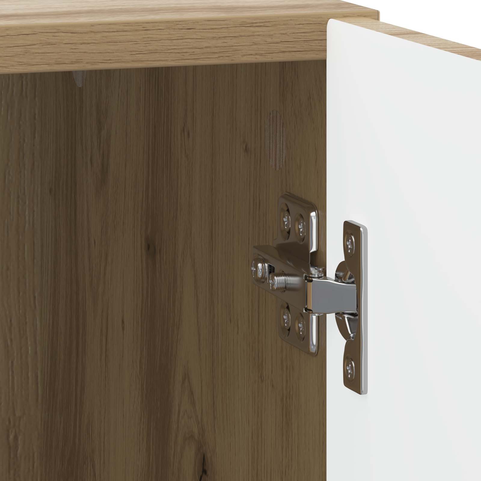 Nachttisch 2 pcs Artisan-Eiche 43 x 34,5 x 50 cm Holzwerkstoff