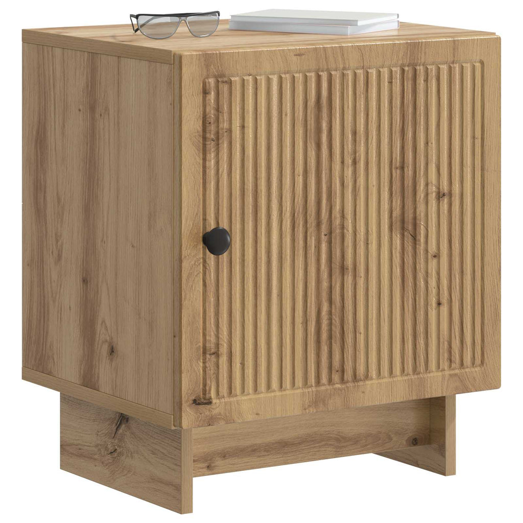 Nachttisch 2 pcs Artisan-Eiche 43 x 34,5 x 50 cm Holzwerkstoff