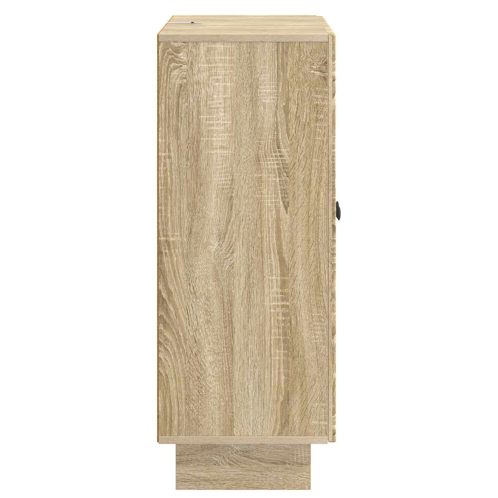 Sideboard Sonoma-Eiche 66 x 34,5 x 90 cm Holzwerkstoff