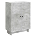 Sideboard Betongrau 66 x 34,5 x 90 cm Holzwerkstoff