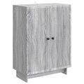 Sideboard Graues Sonoma 66 x 34,5 x 90 cm Holzwerkstoff