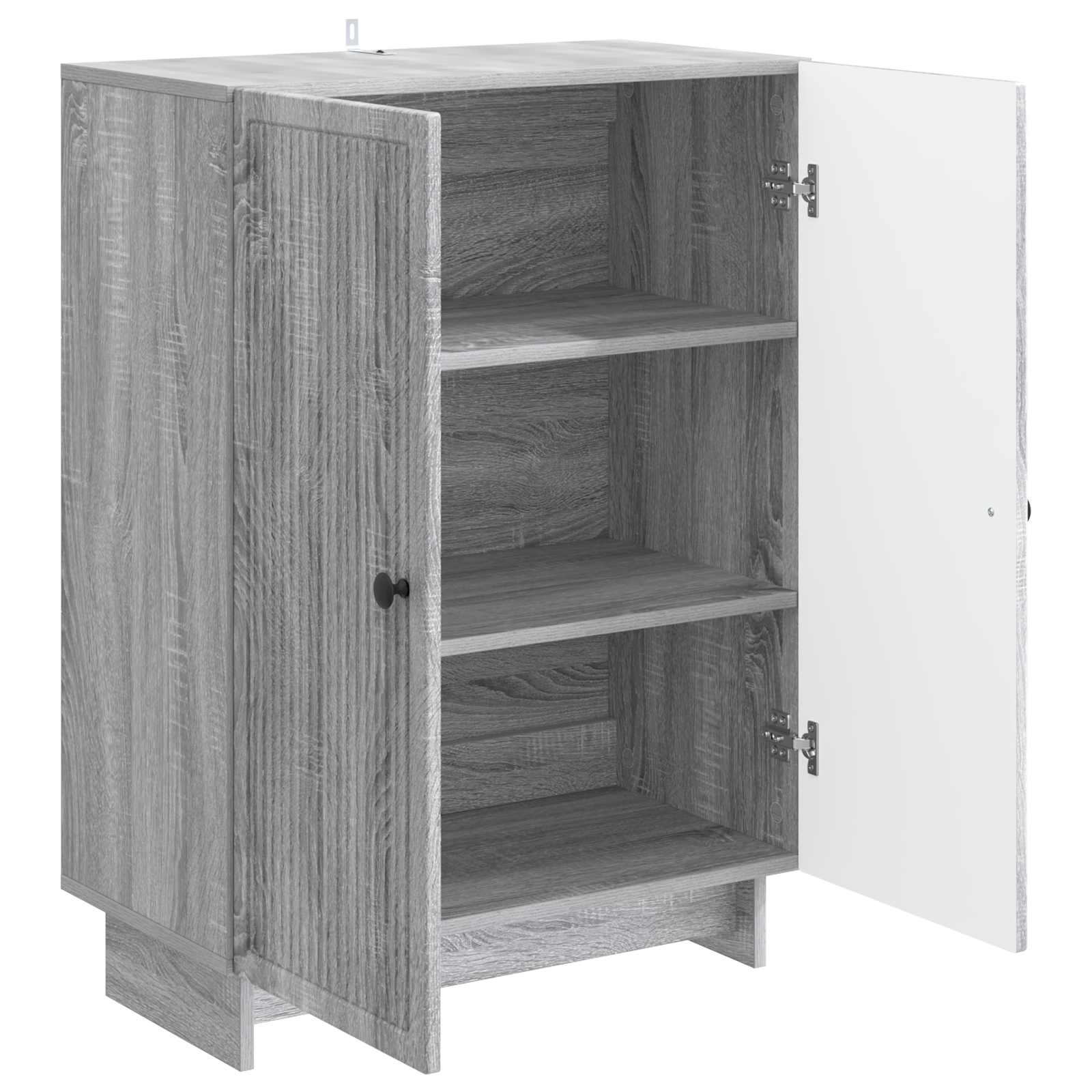 Sideboard Graues Sonoma 66 x 34,5 x 90 cm Holzwerkstoff