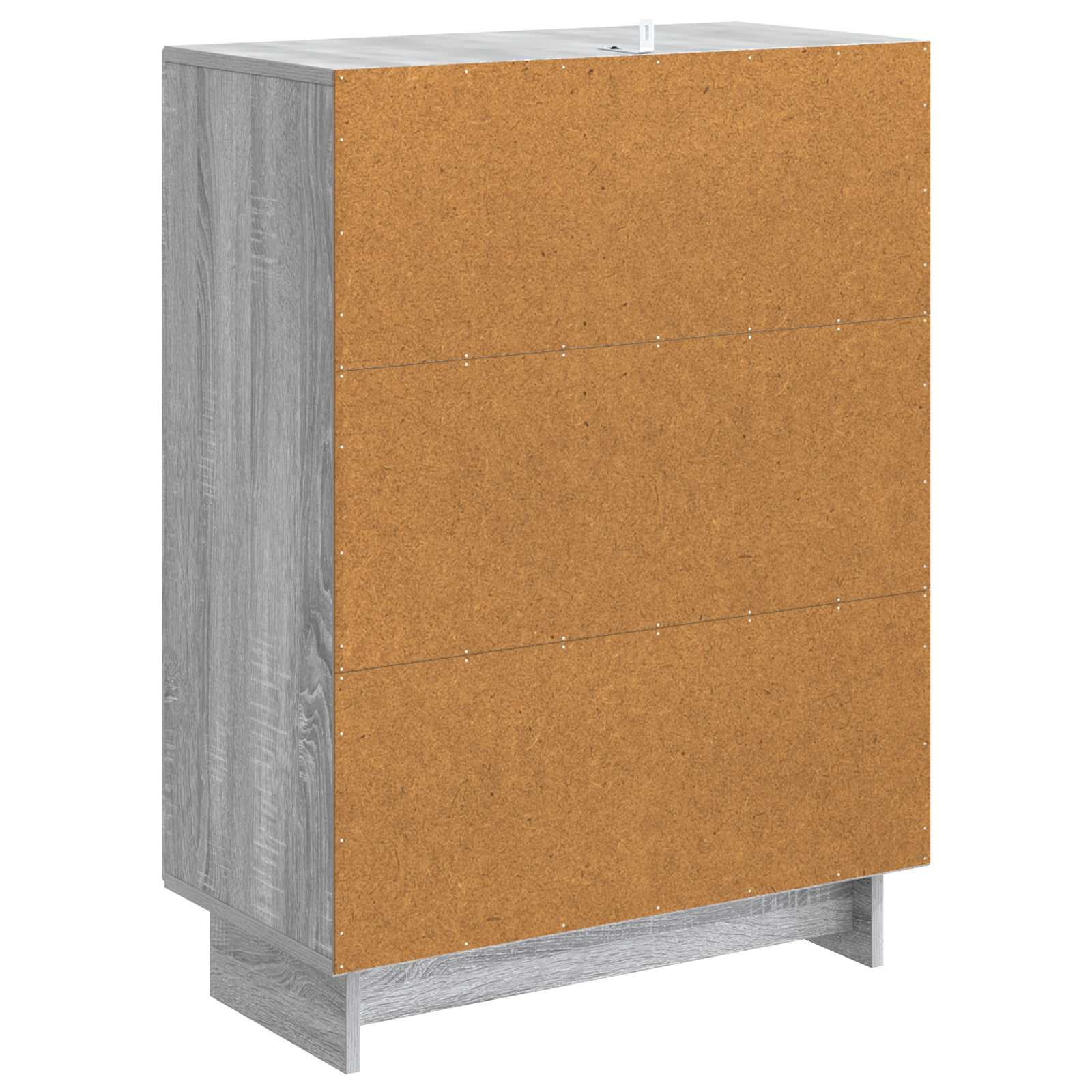 Sideboard Graues Sonoma 66 x 34,5 x 90 cm Holzwerkstoff
