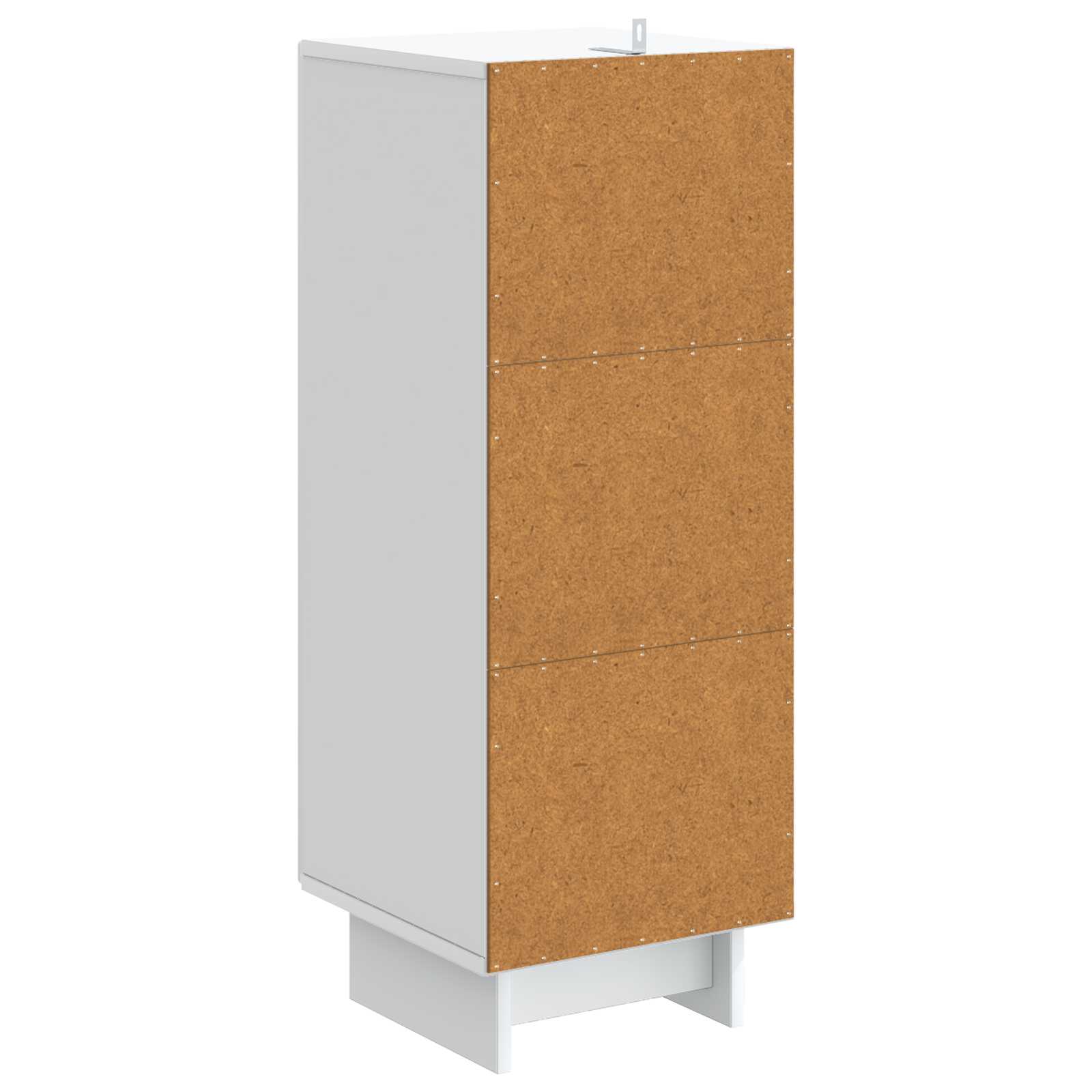 Sideboard Weiß 33 x 34,5 x 90 cm Holzwerkstoff