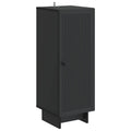 Sideboard Schwarz 33 x 34,5 x 90 cm Holzwerkstoff