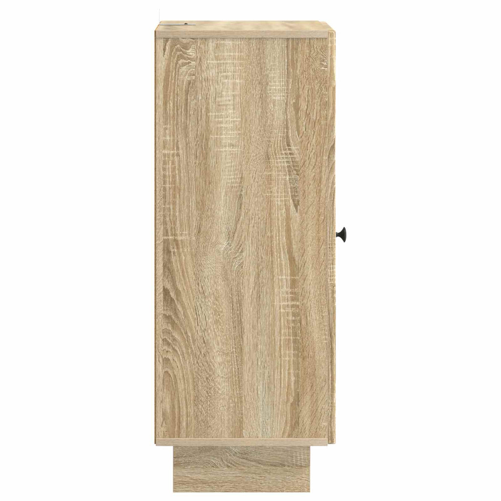 Sideboard Sonoma-Eiche 33 x 34,5 x 90 cm Holzwerkstoff