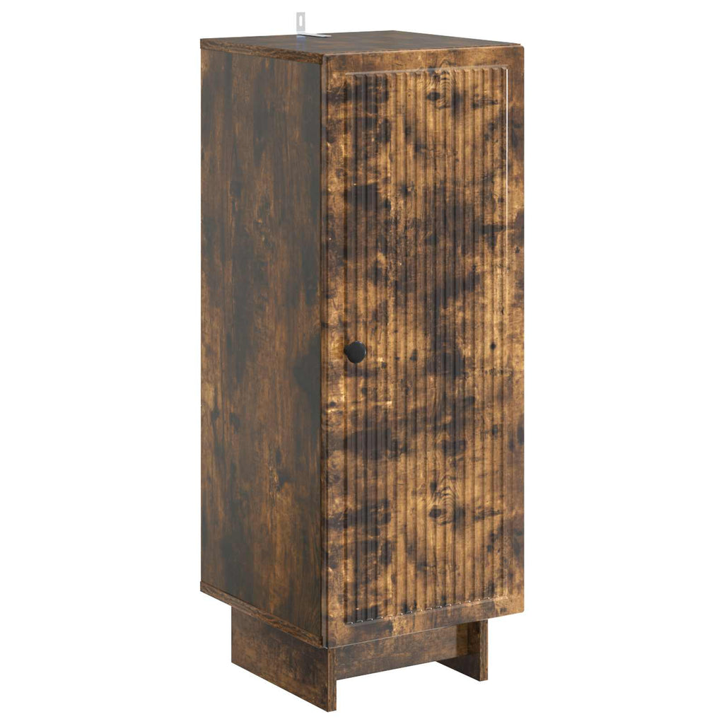 Sideboard Geräucherte Eiche 33 x 34,5 x 90 cm Holzwerkstoff
