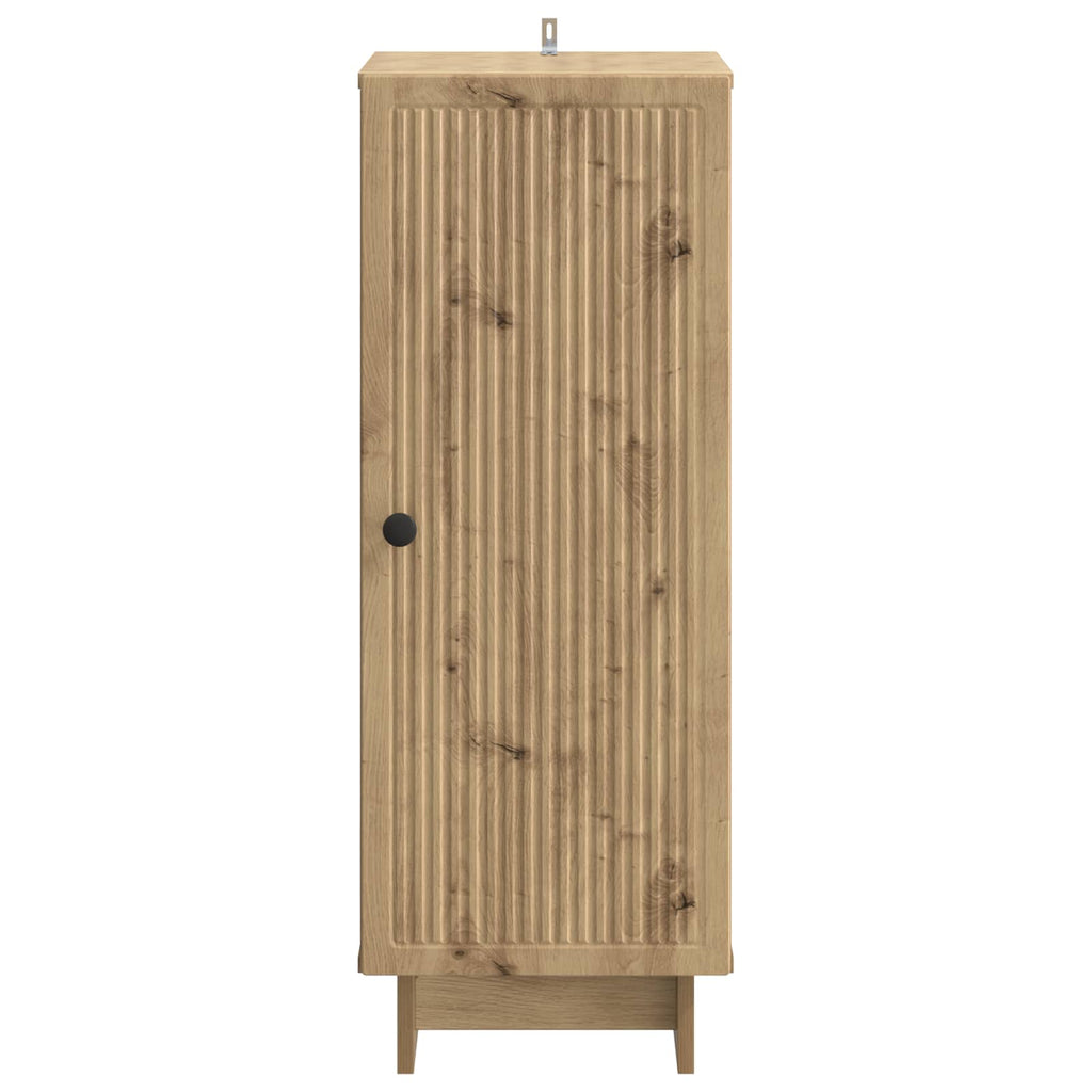 Sideboard Artisan-Eiche 33 x 34,5 x 90 cm Holzwerkstoff