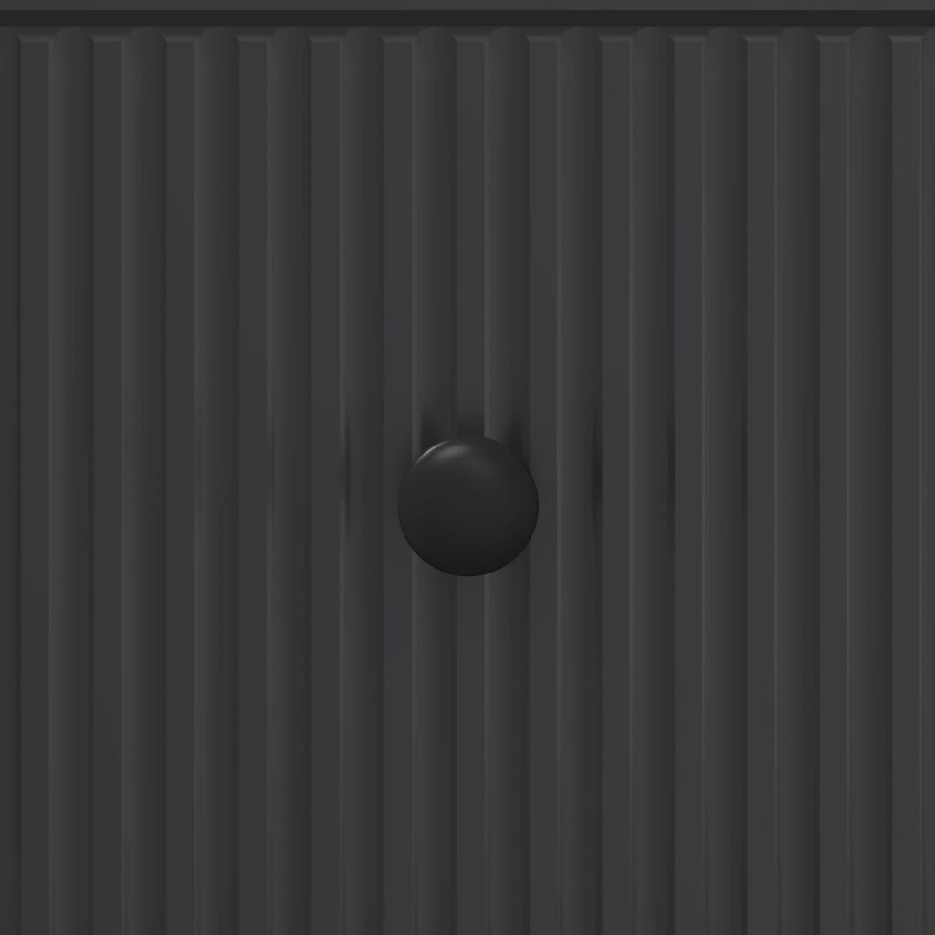 Schubladenschrank Schwarz 66 x 34,5 x 90 cm Holzwerkstoff