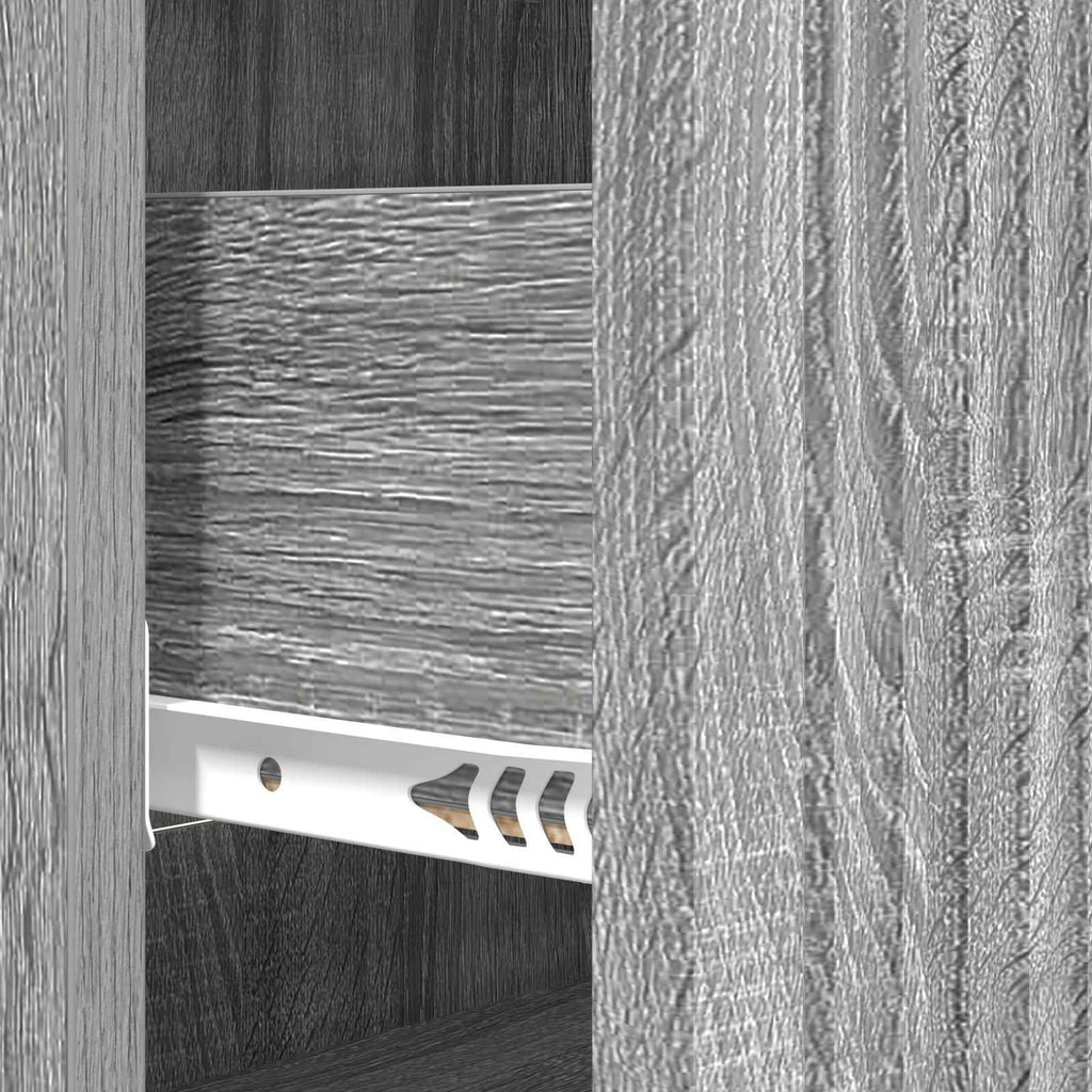 Schubladenschrank Graues Sonoma 66 x 34,5 x 90 cm Holzwerkstoff