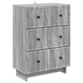 Schubladenschrank Graues Sonoma 66 x 34,5 x 90 cm Holzwerkstoff