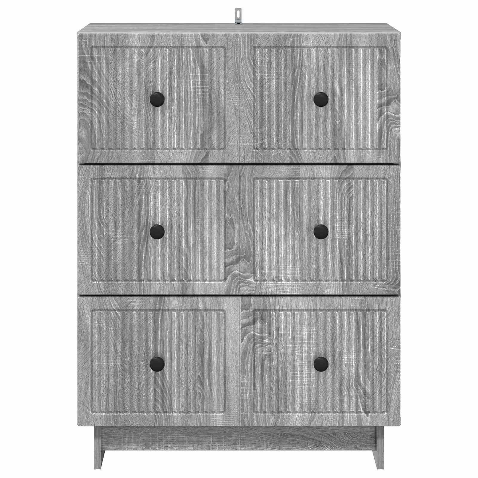 Schubladenschrank Graues Sonoma 66 x 34,5 x 90 cm Holzwerkstoff