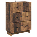 Schubladenschrank Altholz 66 x 34,5 x 90 cm Holzwerkstoff