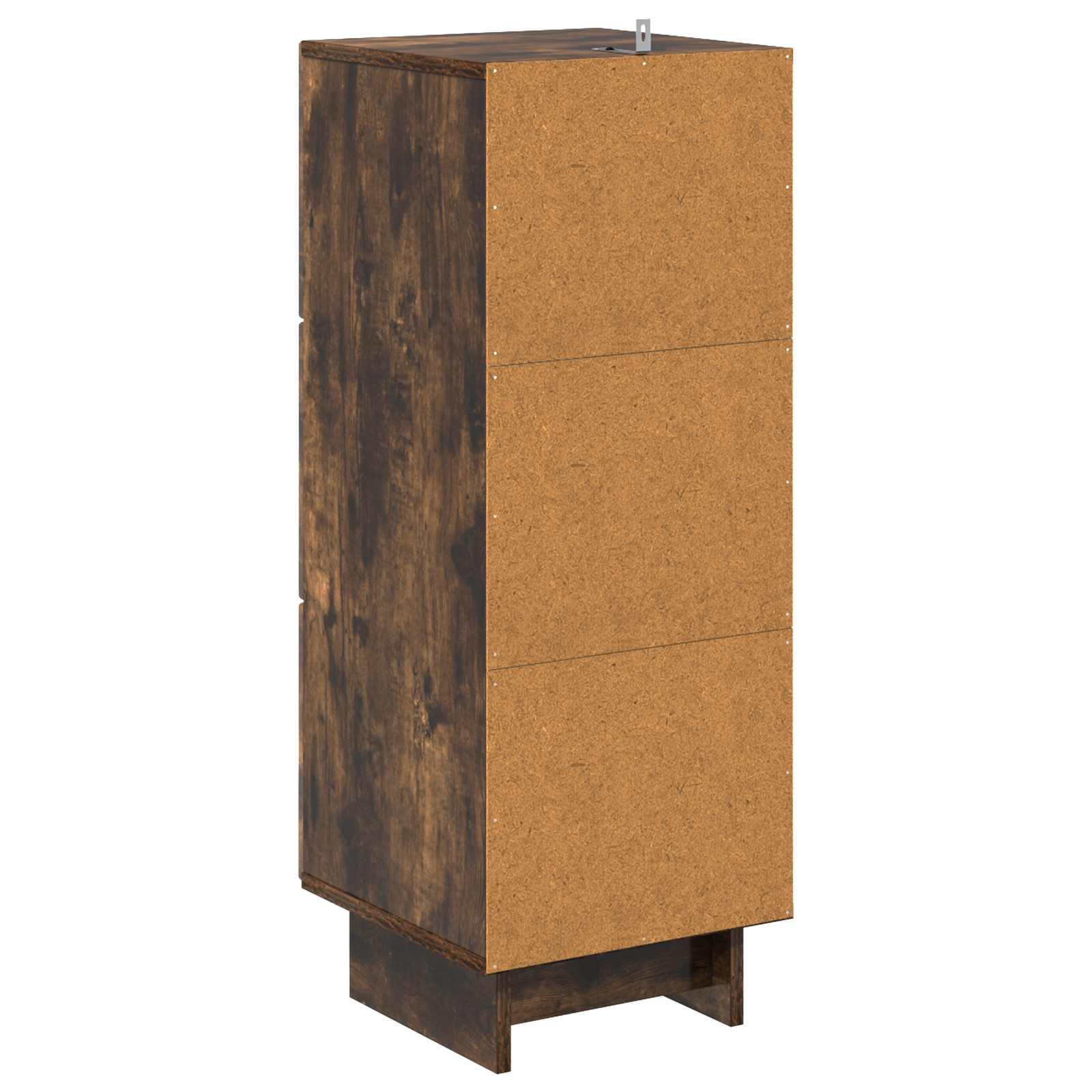 Schubladenschrank Geräucherte Eiche 33 x 34,5 x 90 cm