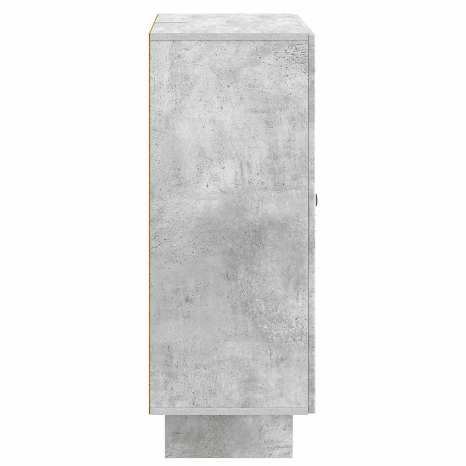 Sideboard Betongrau 66 x 34,5 x 90 cm Holzwerkstoff