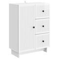 Sideboard Hochglanz Weiß 66 x 34,5 x 90 cm Holzwerkstoff