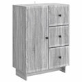 Sideboard Graues Sonoma 66 x 34,5 x 90 cm Holzwerkstoff