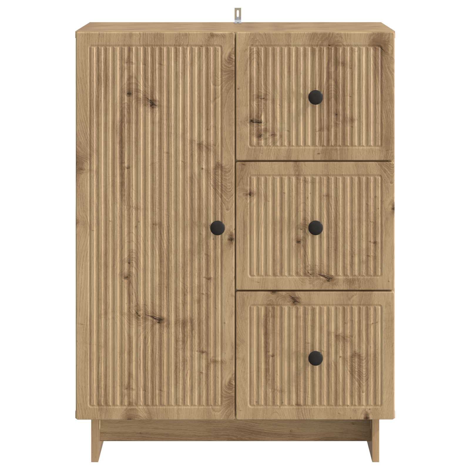 Sideboard Artisan-Eiche 66 x 34,5 x 90 cm Holzwerkstoff