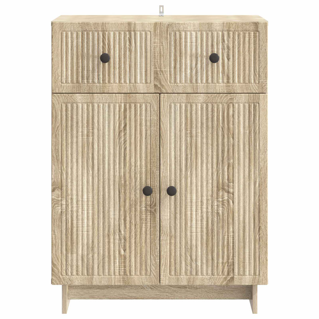 Sideboard Sonoma-Eiche 66 x 34,5 x 90 cm Holzwerkstoff