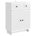 Sideboard Hochglanz Weiß 66 x 34,5 x 90 cm Holzwerkstoff