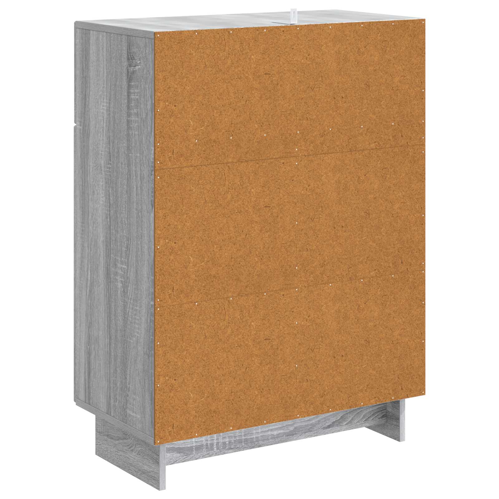 Sideboard Graues Sonoma 66 x 34,5 x 90 cm Holzwerkstoff