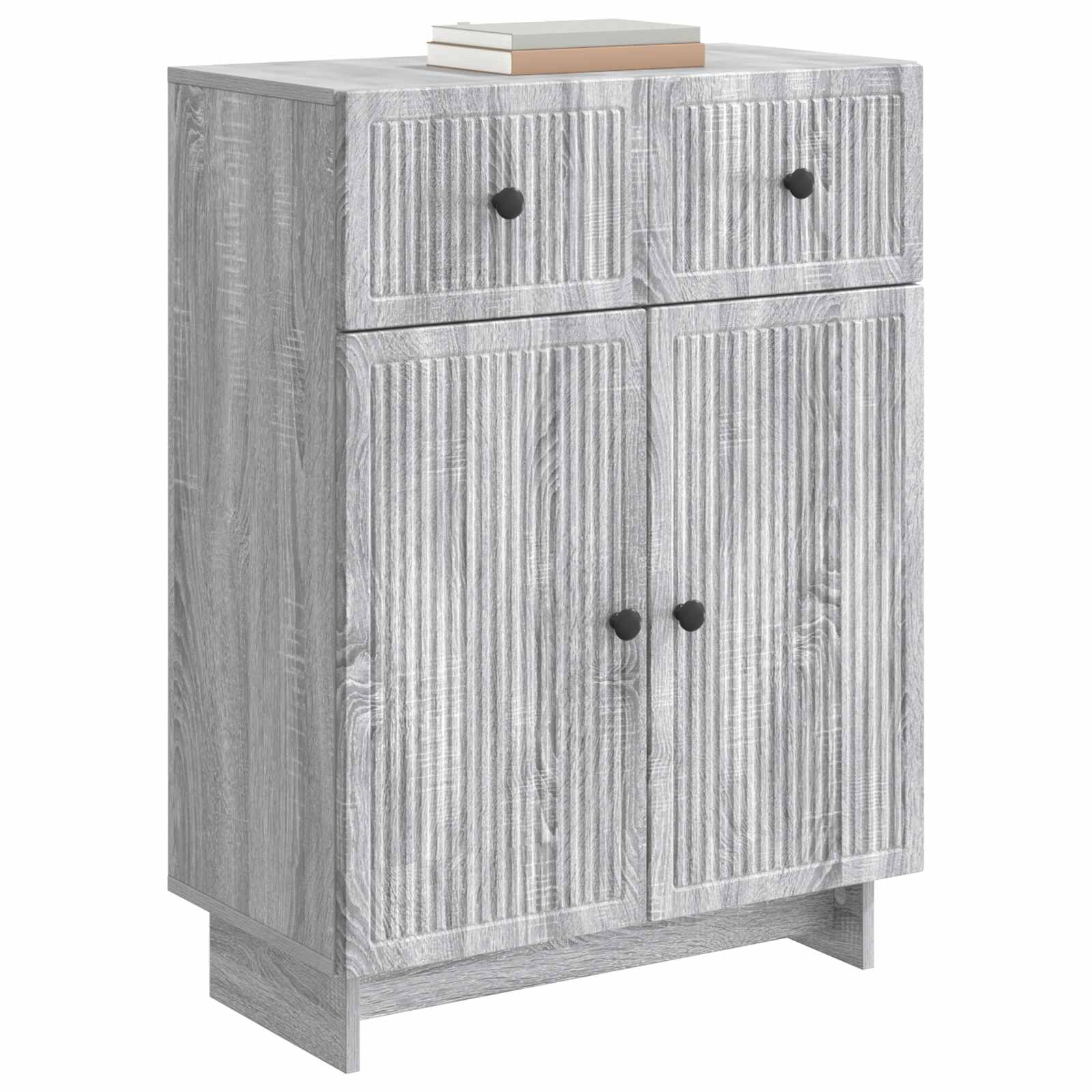 Sideboard Graues Sonoma 66 x 34,5 x 90 cm Holzwerkstoff