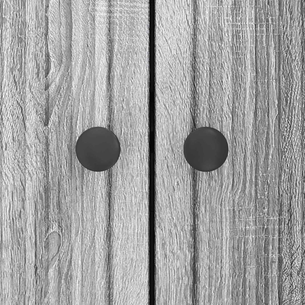Sideboard Graues Sonoma 89 x 34,5 x 80 cm Holzwerkstoff