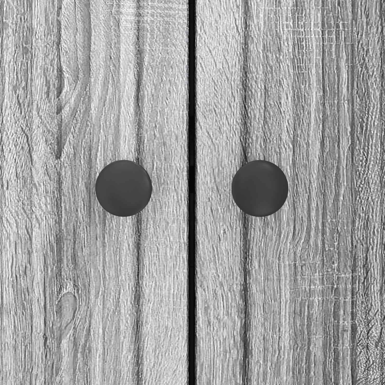 Sideboard Graues Sonoma 89 x 34,5 x 80 cm Holzwerkstoff