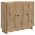 Sideboard Artisan-Eiche 89 x 34,5 x 80 cm Holzwerkstoff