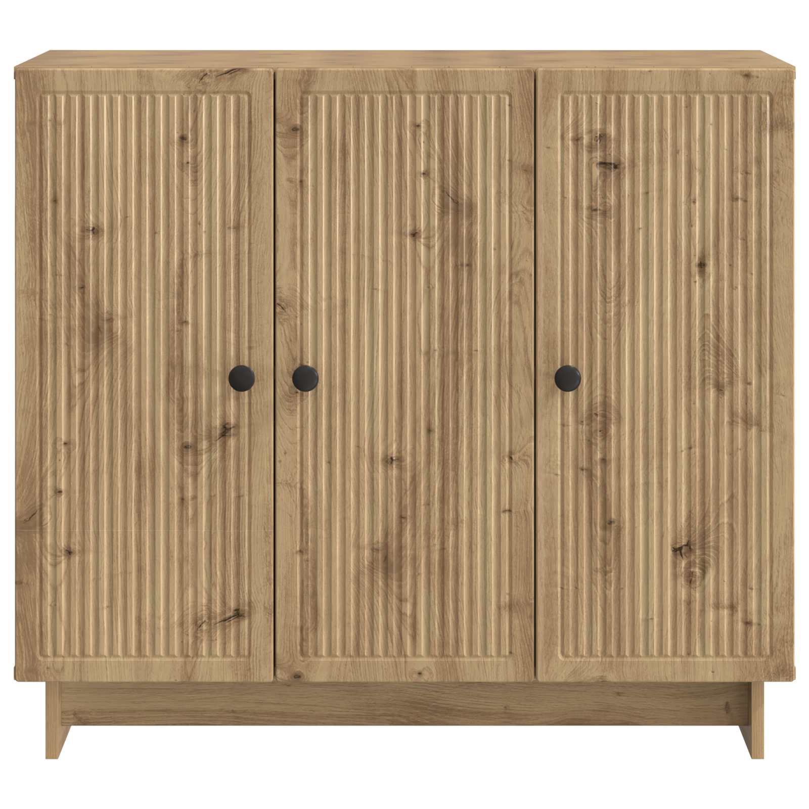 Sideboard Artisan-Eiche 89 x 34,5 x 80 cm Holzwerkstoff