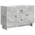 Sideboard Betongrau 89 x 34,5 x 60 cm Holzwerkstoff