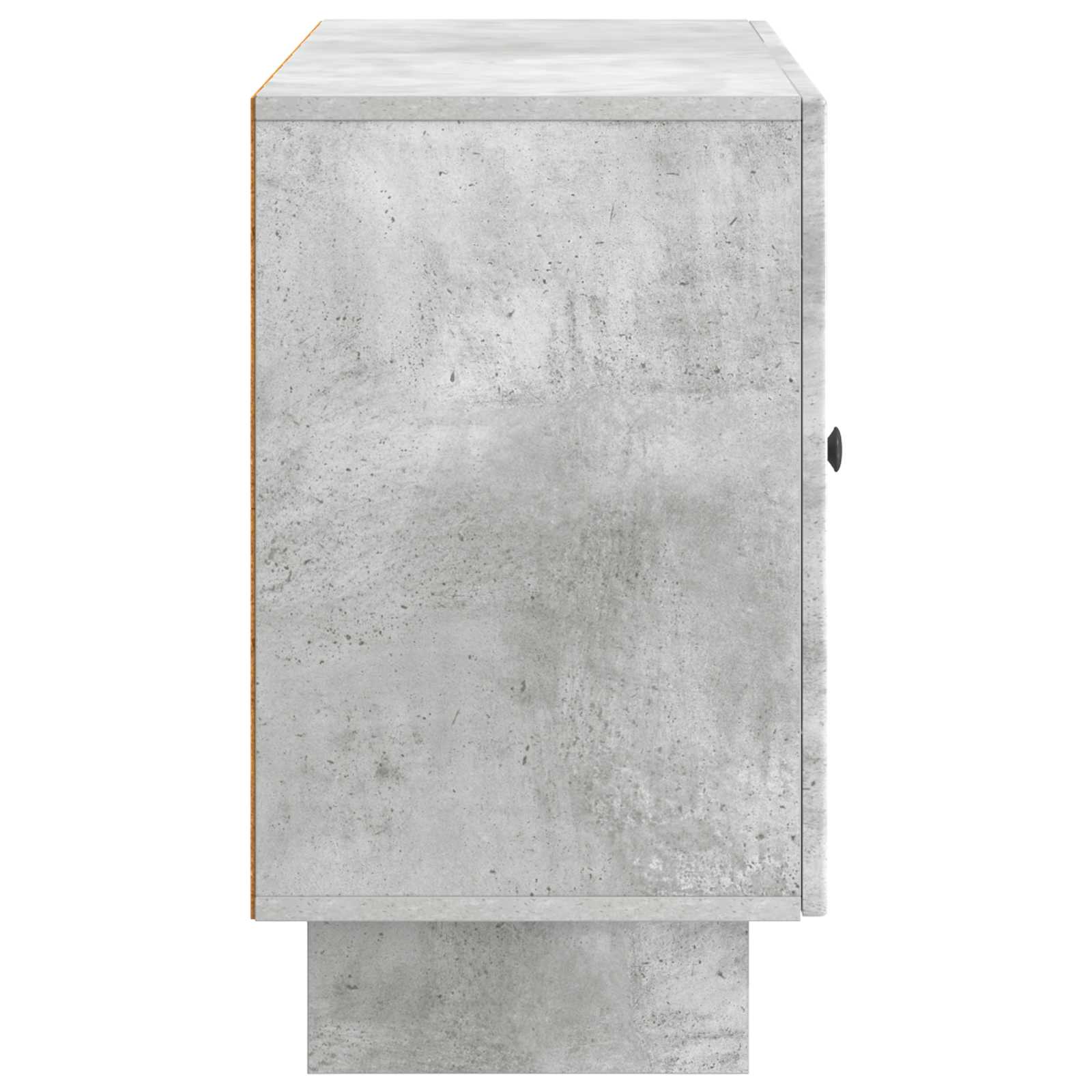 Sideboard Betongrau 89 x 34,5 x 60 cm Holzwerkstoff