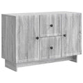 Sideboard Graues Sonoma 89 x 34,5 x 60 cm Holzwerkstoff
