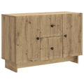 Sideboard Artisan-Eiche 89 x 34,5 x 60 cm Holzwerkstoff