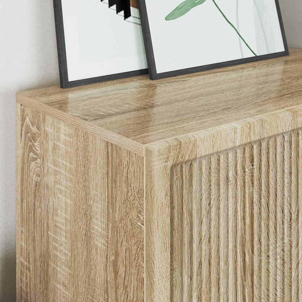 Sideboard Sonoma-Eiche 66 x 34,5 x 95 cm Holzwerkstoff