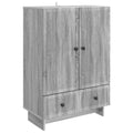 Sideboard Graues Sonoma 66 x 34,5 x 95 cm Holzwerkstoff