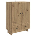 Sideboard Artisan-Eiche 66 x 34,5 x 95 cm Holzwerkstoff