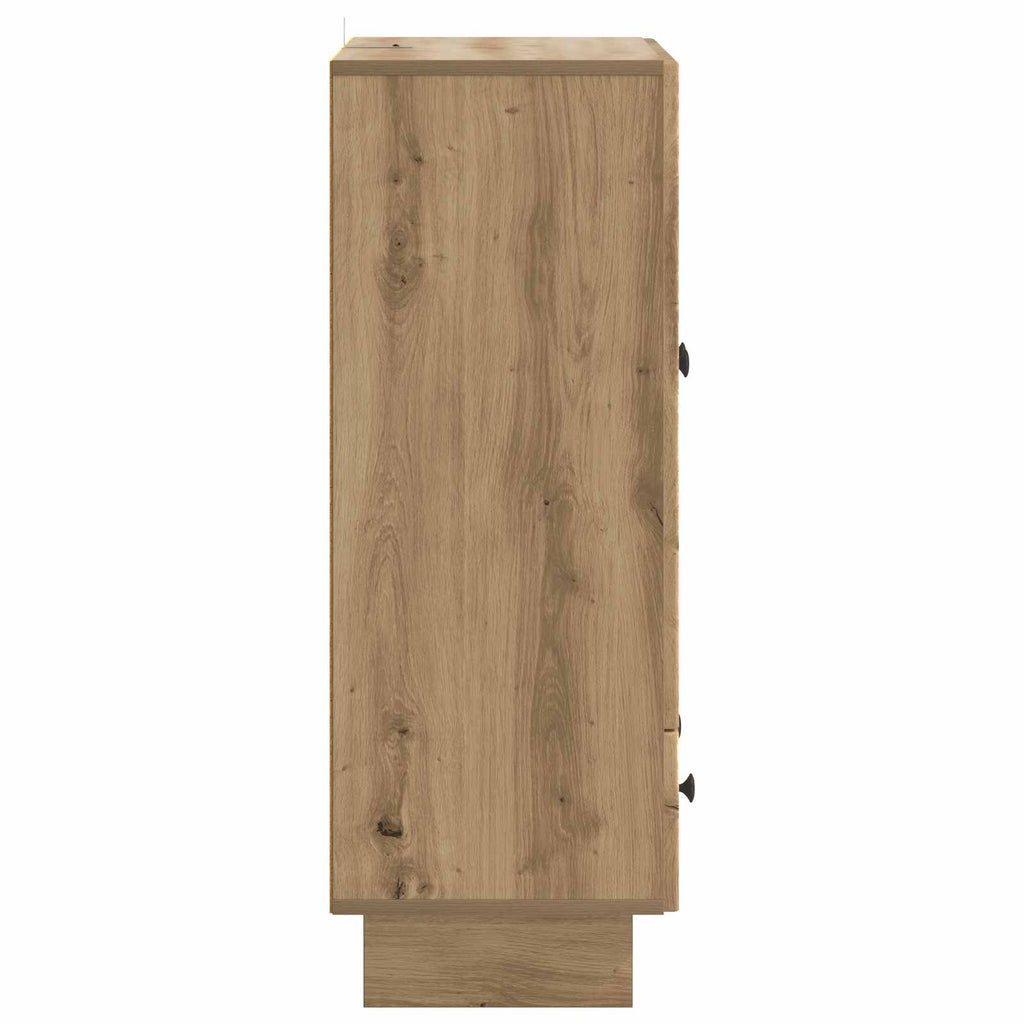 Sideboard Artisan-Eiche 66 x 34,5 x 95 cm Holzwerkstoff