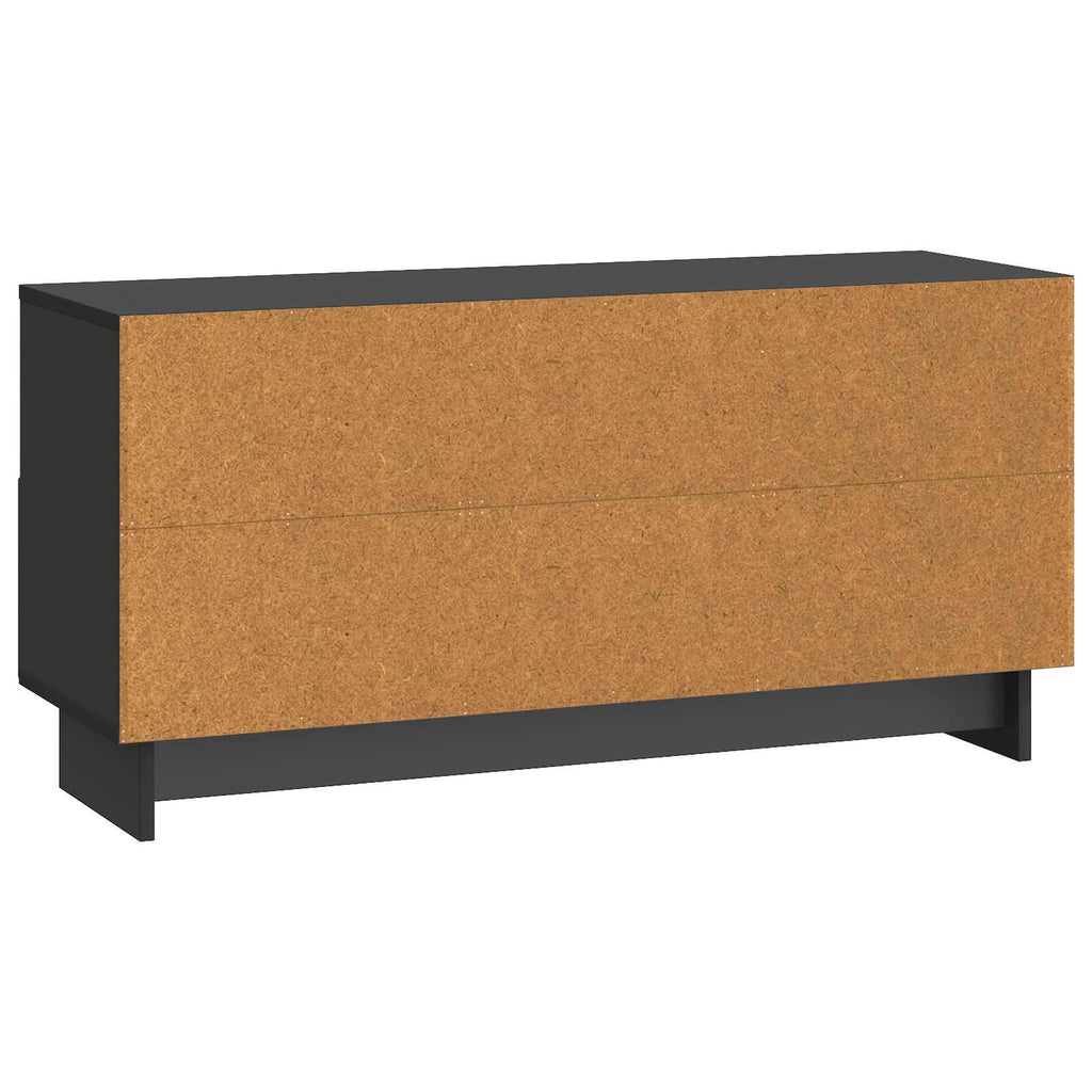 TV-Schränk Schwarz 102 x 34,5 x 50 cm Holzwerkstoff