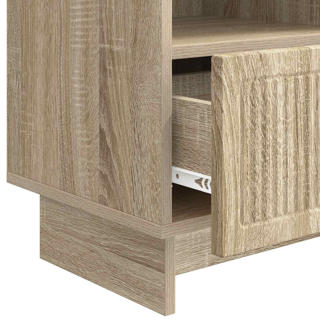 TV-Schränk Sonoma-Eiche 102 x 34,5 x 50 cm Holzwerkstoff