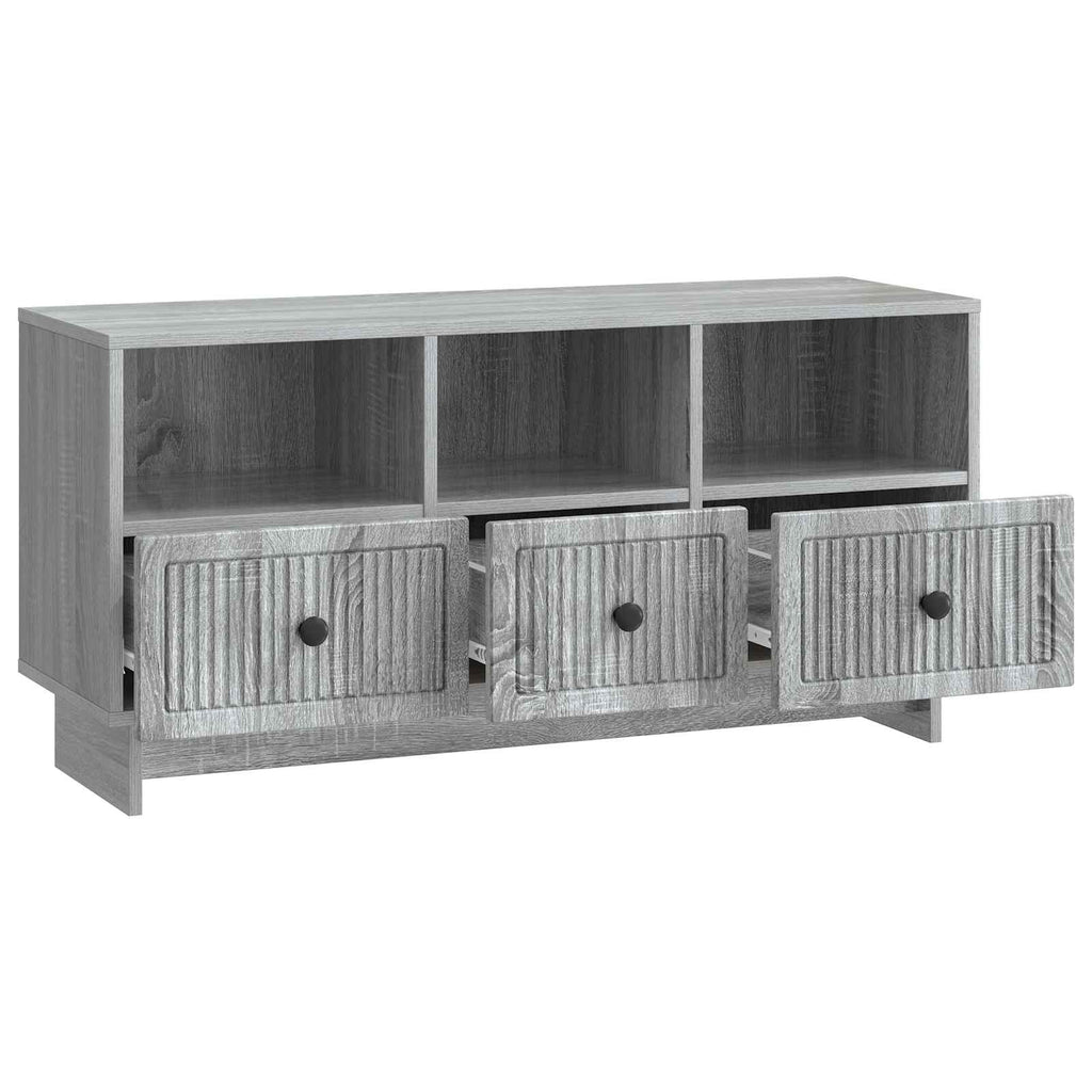 TV-Schränk Graues Sonoma 102 x 34,5 x 50 cm Holzwerkstoff