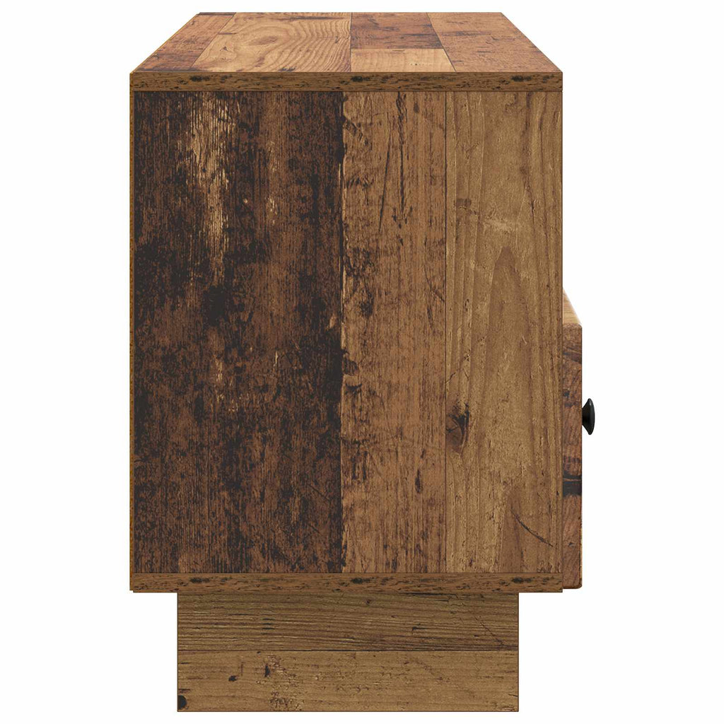 TV-Schränk Altholz 102 x 34,5 x 50 cm Holzwerkstoff